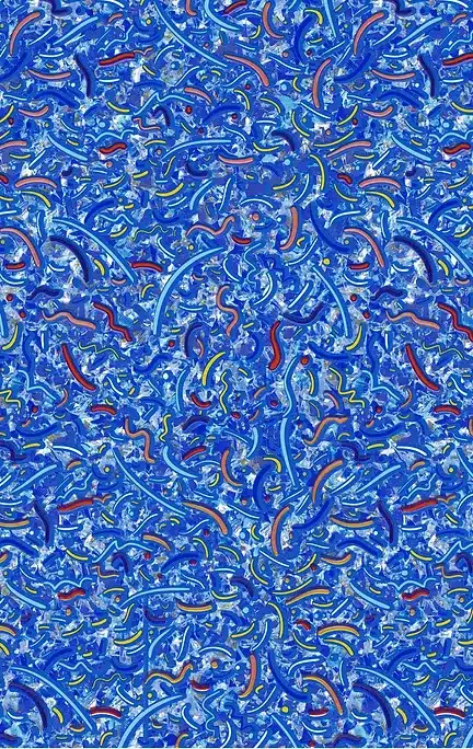 Confetti Floor  All Over Pattern