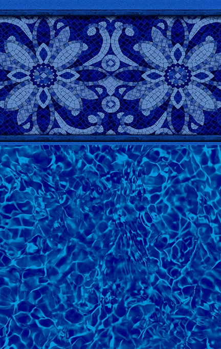 Sea Blossom Tile / Blue Pointe Floor