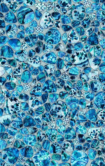 Stone Jewel All Over Pattern
