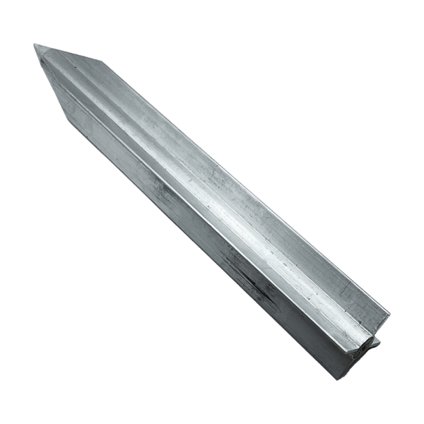2”x2” Aluminum Stake with Anchor